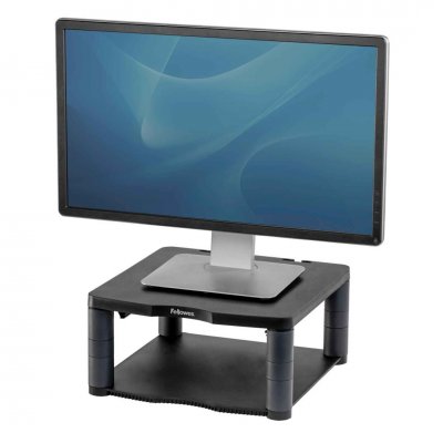 Подставка для монитора Fellowes Premium с полкой