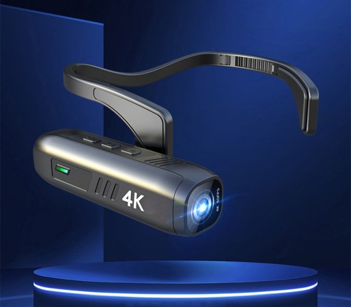 4K 30FPS Наголовная камера Удобство