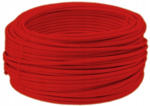 СЕТЕВОЙ КАБЕЛЬ UTP CAT 5E, ВИТАЯ ПАРА Lanberg 100 м КРАСНЫЙ