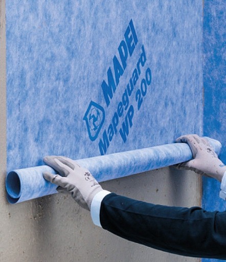 MAPEI MAPEGUARD WP90 1м 1м2 Гидроизоляционный коврик для ванной комнаты