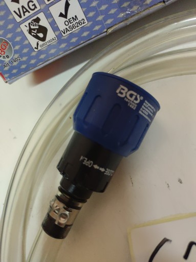 Adapter do wymiany oleju skrzyń biegów VAG B.1402