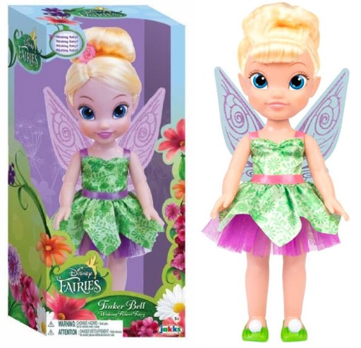 Wróżka Dzwoneczek Tinker Bell Duża Lalka 38cm
