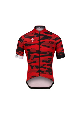 Велосипед T -Fish Wilier Maglia Vibes 2,0 размер S Красная дышащая молния