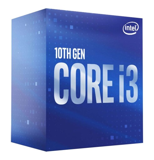 Процессор Intel i3-10100F 4 x 3,6 ГГц 10-го поколения.
