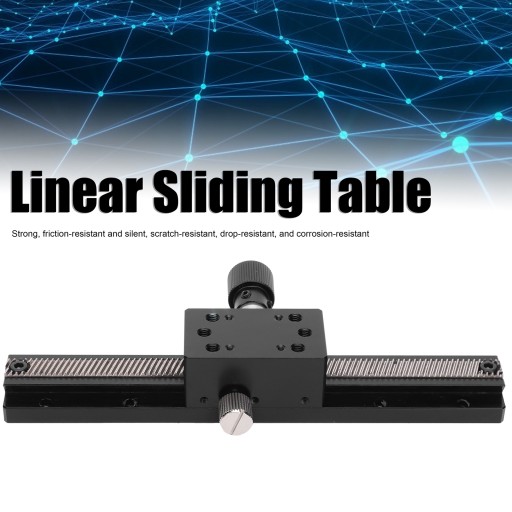 X-Axis Linear Stage Jaskółczy ogon Rowek Długi