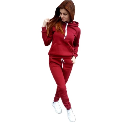 Women's Tracksuit Hoodies 2 Piece Set Sweatshirt +