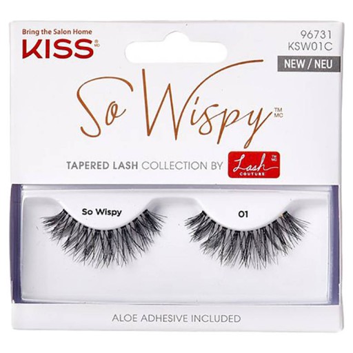 Накладные ресницы KISS SO WISPY 01