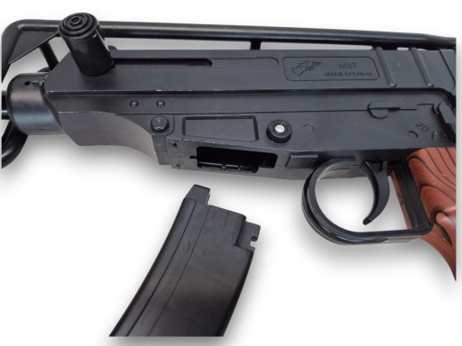 Scorpion KARABIN SPRĘŻYNOWY Replika NA KULKI 6mm Air Soft Gun +2 Tarcze