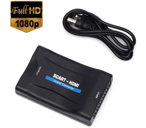 Европереходник SCART в HDMI для DVD-видеорекордера