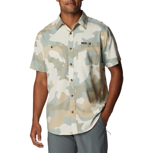 Мужская треккинговая рубашка Columbia Camo M