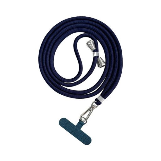 Темно-синий ремешок для телефона через плечо Safety Tether