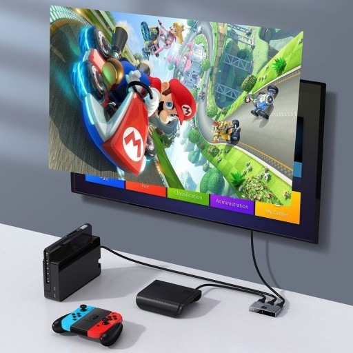Переключатель-разветвитель HDMI 2x HDMI 4K, 30 Гц, двунаправленный