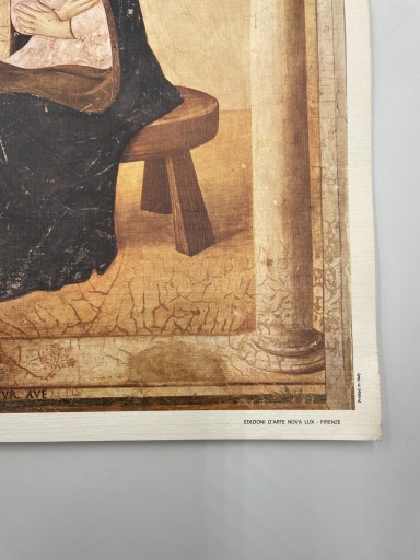 VR-литография. Приветствую NOVA LUX ART EDITIONS FLORENCE ANGEL Благовещение