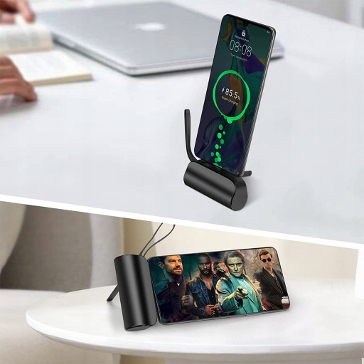МАЛЕНЬКИЙ КАРМАННЫЙ POWERBANK 5000 МАч ДЛЯ IPHONE/TYPE-C
