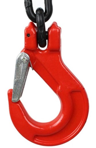 Цепная стяжка с крюками 106кН 10,6Т L=4,5М качество