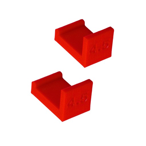 4 x Dystanse do regulacji frontów szafek 4,5 mm 2 grubości