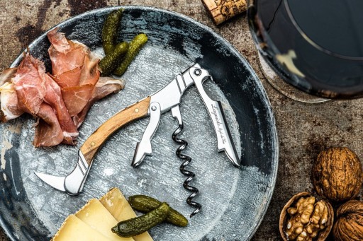 Luksusowy Korkociąg Laguiole Olive w Eleganckim Pudełku