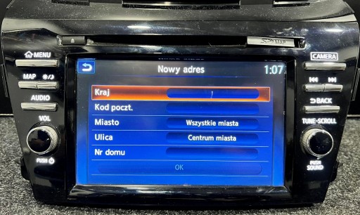 NISSAN MAXIMA A36 ПОЛЬСКОЕ МЕНЮ РАДИО КАРТА