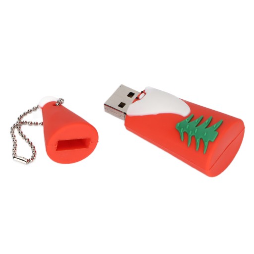 жесткий диск прочный, надежная совместимость, милый USB-накопитель Санта-Клауса 2.0 mo