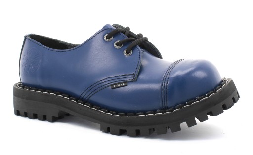 GLANY STEEL NIEBIESKIE 3-DZIURY 101/O/F.BLU 39