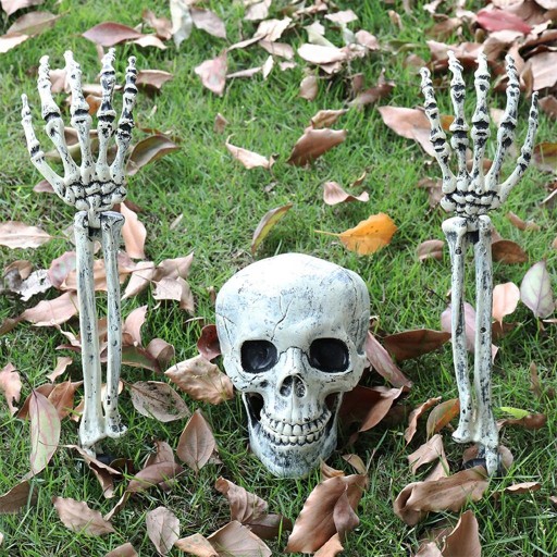 shamjina Halloween Szkielet Rekwizyty Upiorny