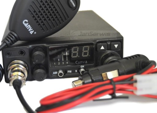 РАДИО CB CANVA 520 AM/FM + CB АНТЕННА ФЛОРИДА + РАЗЪЕМ