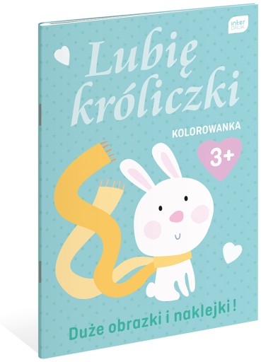 Раскраска «Мне нравятся кролики» с наклейками ИНТЕРДРУК