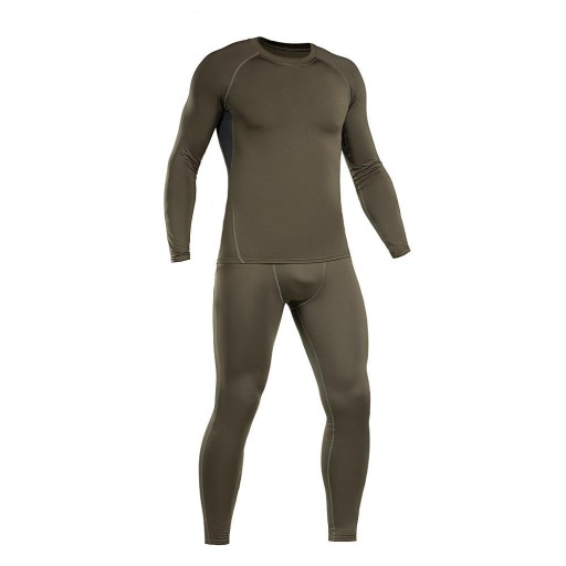 BIELIZNA TERMOAKTYWNA TERMICZNA THERMOLINE KOMPLET M-TAC OLIVE XL