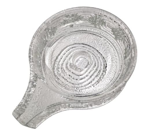 СТЕКЛЯННЫЙ ПОДСВЕЧНИК / ТРУБА OBERGLAS AUSTRIA ART GLAS 1960/70