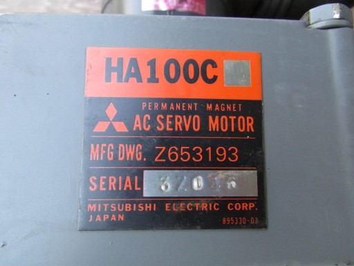 MITSUBISHI HA100C OSE СЕРВОМОТОР 5KN-6-12-108
