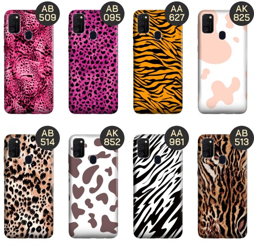 ETUI DO SAMSUNG GALAXY M21 WZORY CĘTKI ŁATKI OBUDOWA POKROWIEC CASE
