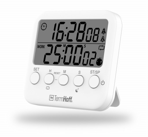 Таймер обратного отсчета Двойной таймер TermHoff MK-02 Pomodoro