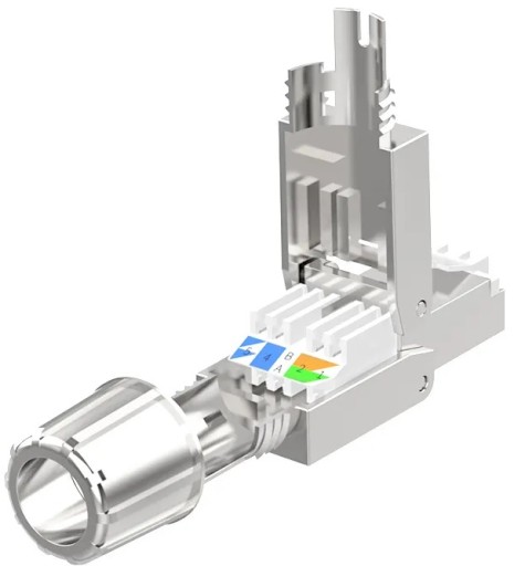 РАЗЪЕМ RJ45 STP РАЗЪЕМ CAT.6A CAT.7 БЕЗ ИНСТРУМЕНТОВ