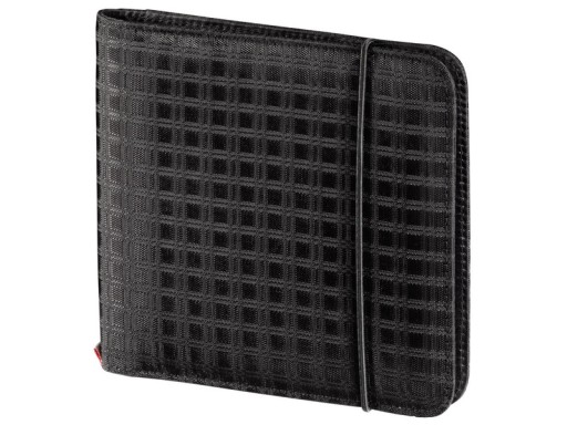 HAMA Wallet Slim CD-футляр с ластиком для 24 компакт-дисков