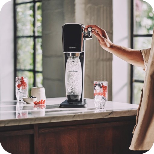 САТУРАТОР SODASTREAM ДЛЯ ГАЗИРОВАННОЙ ВОДЫ БОЛЬШОЙ НАБОР + БЕСПЛАТНО