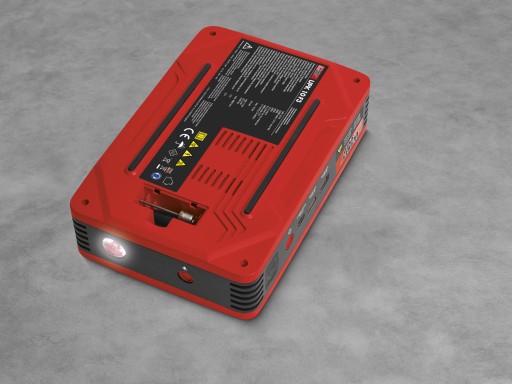 ULTIMATE SPEED Powerbank с компрессором, 4 функции