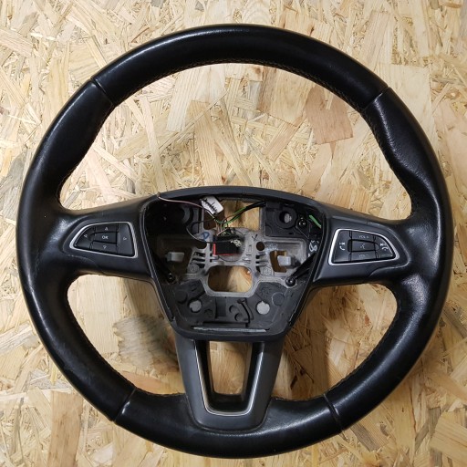 FORD FOCUS MK3 15-18 лет LIFT COMBI HB КОЖАНЫЙ РУЛЬ МНОГОФУНКЦИОНАЛЬНЫЙ