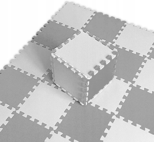 FOAM PUZZLE FOAM MAT пазлы для детей на пол 12 EL 90x120 ТОЛЩ.