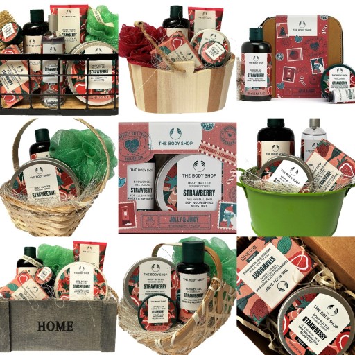 THE BODY SHOP Strawberry Набор косметики STRAWBERRY Подарок