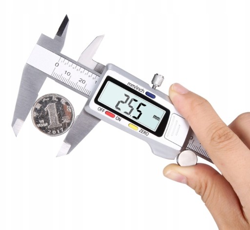 SUWMIARKA DOKŁADNA ELEKTRONICZNA CYFROWA ZE STALI NIERDZEWNEJ 0-150mm ETUI