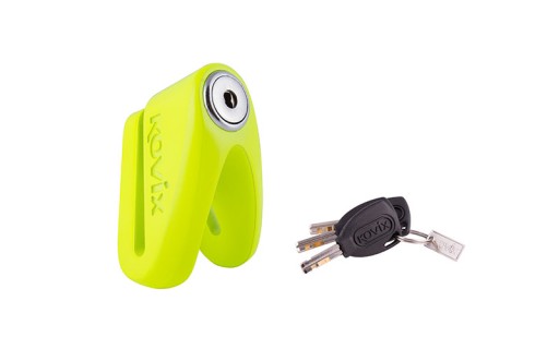 ЗАМОК ТОРМОЗНОГО ДИСКА KOVIX KVC/Z1 FLUO GREEN