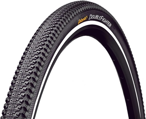 Opona rowerowa CONTINENTAL DOUBLE FIGHTER III 27.5x2.00 drutowa REFLEX