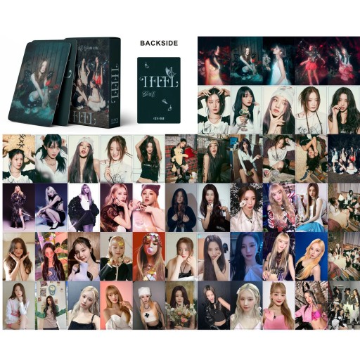 55pcs/set Kpop (G)I-DLE Postcards I LOVE Lomo Cards GIDLE Album Girls I