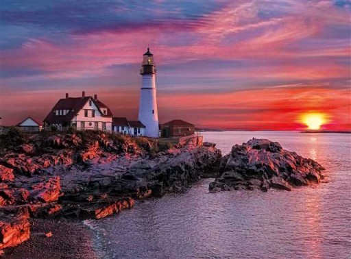 Puzzle 500el. Portland Head Light K-35049