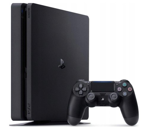 НАБОР PS4 Slim 500 ГБ + 2 ПКД + 4 ИГРЫ HITS