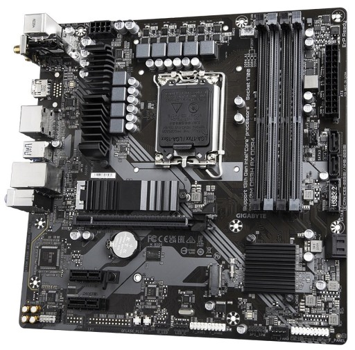 Материнская плата B760M DS3H AX DDR4 s1700 4DDR4