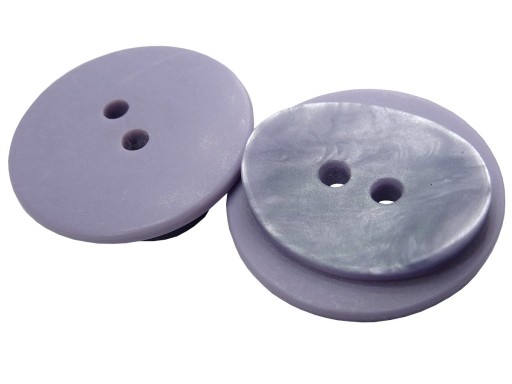 22mm Guziki ozdobne 1 sztuka kolor FIOLETOWY PERŁOWY K645 15019