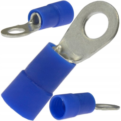 Końcówka izolowana oczkowa miedź CU 16mm/M10 10x