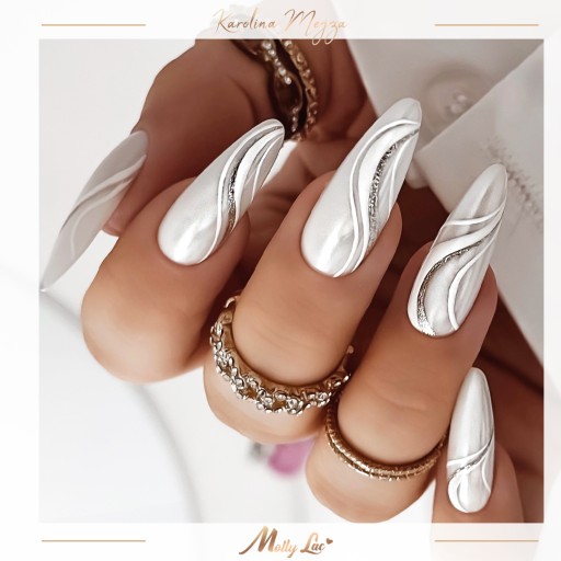 Zestaw akrylożel Molly Lac POLY GEL 50ml + formy