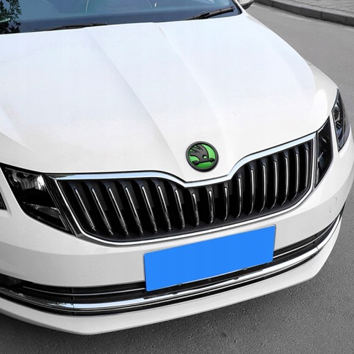 2шт передняя эмблема автомобиля Skoda